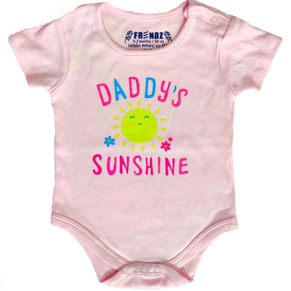 Koala kids Baby girl onesie lot of 6 Colorful graphics, comfy, breathable, pick - Picture 4 of 11